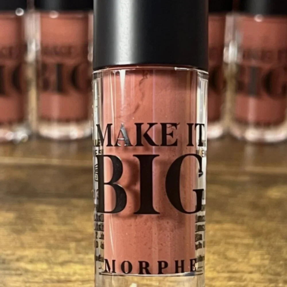 Morphe Make It Big Plumping Lip Gloss Natural Born Kisser NEW